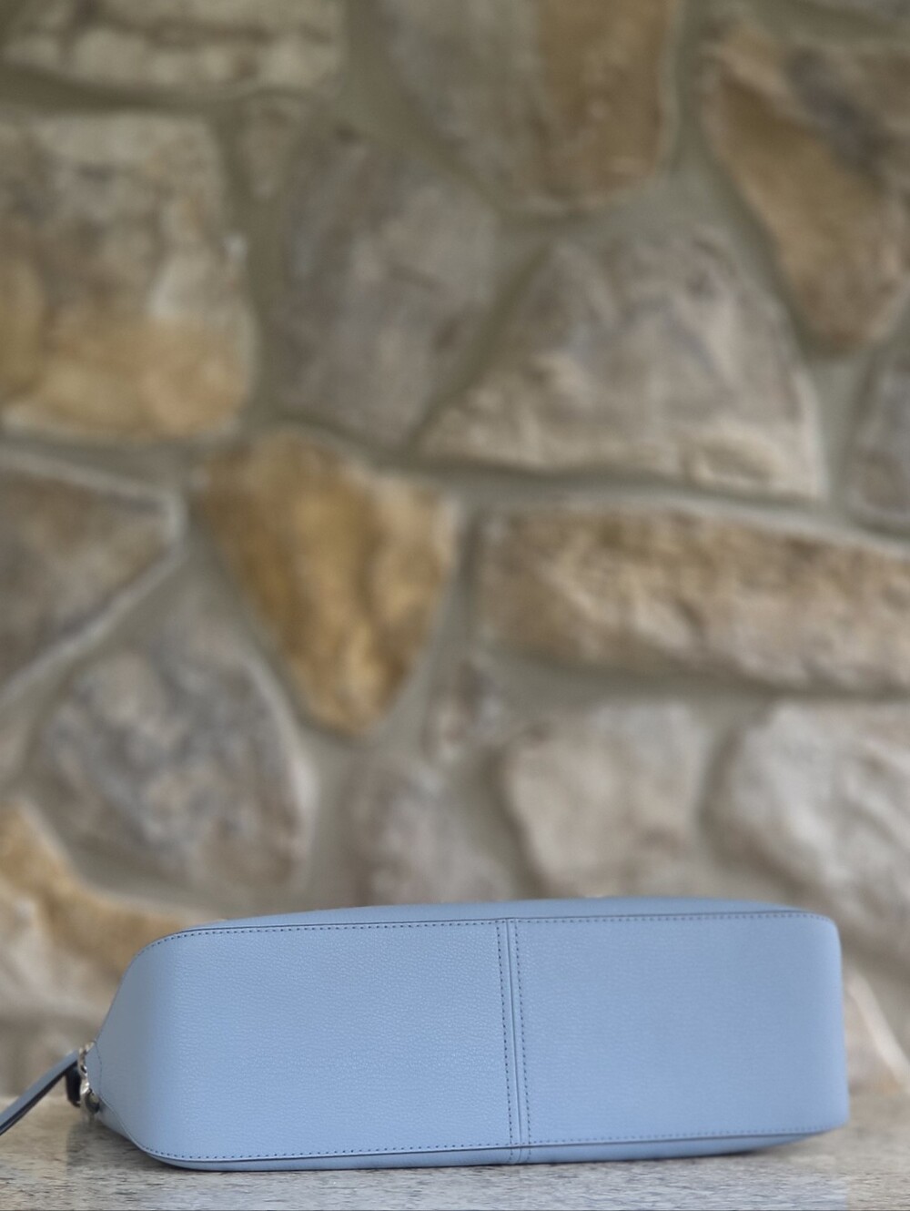 Michael Kors Laney Large Blue Hobo Shoulder Bag - Picture 4 of 9